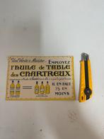 Vloeipapier huile de table de chartreux, Ophalen of Verzenden, Zo goed als nieuw