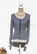 Mooi gevoerd vest van Gérard Darel T 1, Blauw, Ophalen of Verzenden, Zo goed als nieuw, Maat 36 (S)