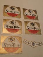 bieretiketten Vera Pils verhaeghe vichte, Enlèvement ou Envoi, Comme neuf, Autres types, Autres marques