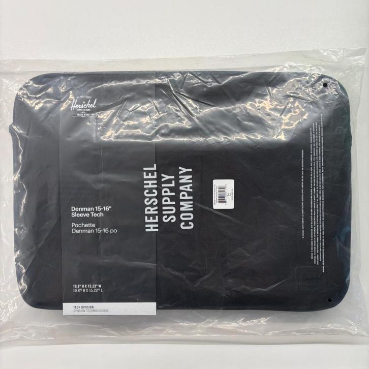 Herschel Laptophoes 15–16″ – Zwart – Nieuw – MacBook Pro, Computers en Software, Laptophoezen, Nieuw, 16 inch, Ophalen of Verzenden