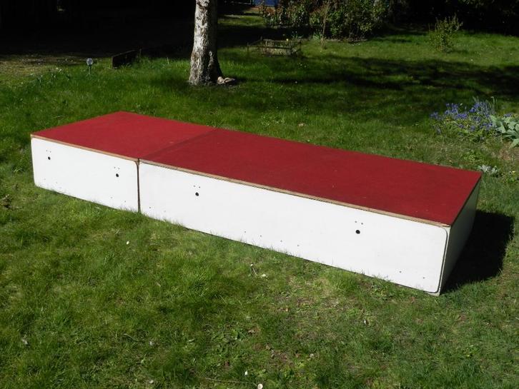Platformen, podia — houten loopbruggen, Diversen, Overige Diversen, Gebruikt, Ophalen