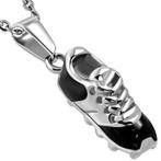Pendentif chaîne en acier en forme de chaussure de football, Bijoux, Sacs & Beauté, Enlèvement ou Envoi, Neuf