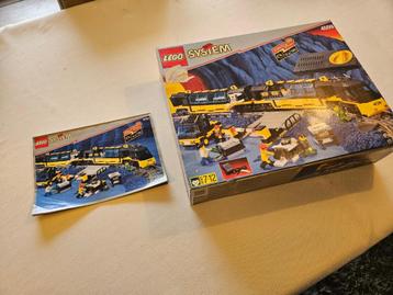 LEGO Train Trein 9v 4559 Cargo Railway MET DOOS, Enlèvement ou Envoi, Comme neuf, Ensemble complet, Lego