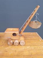 Konrad Keller massief houten kraan, graafmachine, Ophalen