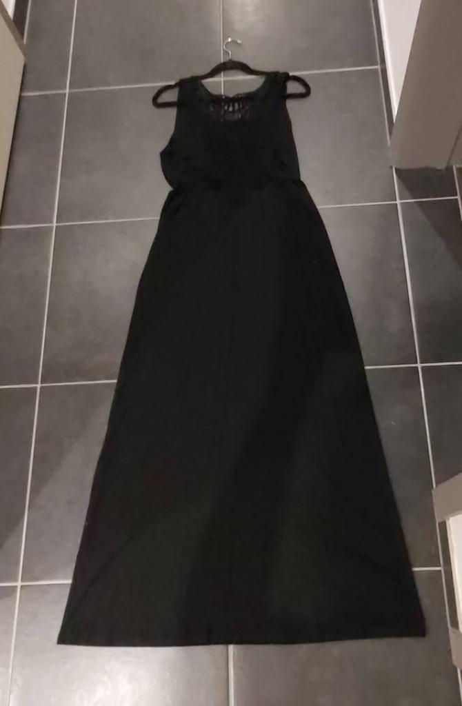 maxi jurk Tramontana, +150cm, XL, Kleding | Dames, Jurken, Zo goed als nieuw, Maat 46/48 (XL) of groter, Zwart, Onder de knie