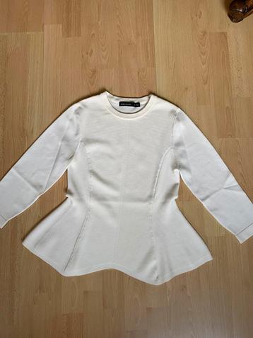 Pull blanc cassé Karen Miller Medium, Taille 38/40 (M), Enlèvement ou Envoi, Beige, Comme neuf