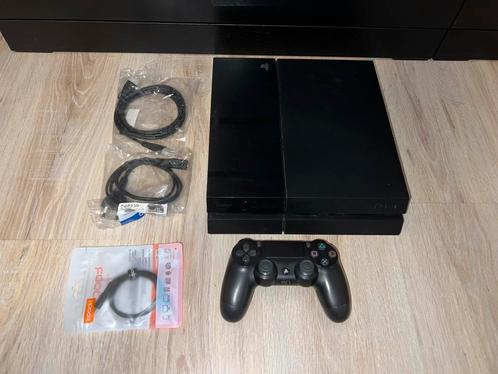 playstation 4 (oude software 11.02), Games en Spelcomputers, Spelcomputers | Sony PlayStation 4, Zo goed als nieuw, Original, 500 GB