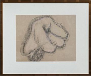 dessin femme nue signe John CLUYSENAAR beschikbaar voor biedingen
