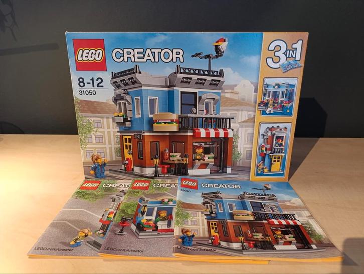 Lego Creator Hoekrestaurant, 3 in 1, 31050, Kinderen en Baby's, Speelgoed | Duplo en Lego, Zo goed als nieuw, Lego, Complete set
