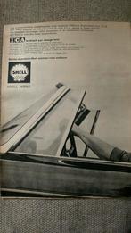 Shell reclame jaren 50, Verzamelen, Ophalen of Verzenden, Tijdschrift