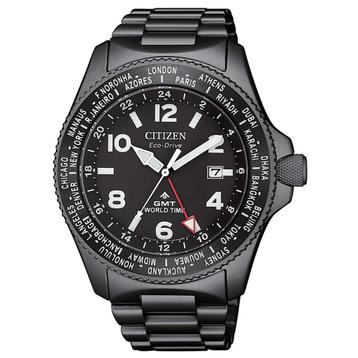 Citizen BJ7107-83e Promaster Aqualand GMT wereldtimer