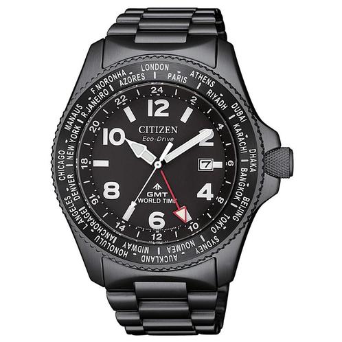 Citizen BJ7107-83e Promaster Aqualand GMT World timer, Bijoux, Sacs & Beauté, Montres de sport, État, Enlèvement ou Envoi