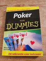 Lou Krieger - Poker voor Dummies, Livres, Loisirs & Temps libre, Comme neuf, Enlèvement ou Envoi, Lou Krieger; Richard D. Harroch