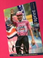 wielerkaart giro 2024 tadej pogacar signe, Verzenden, Zo goed als nieuw