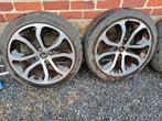 Velgen + banden 17 inch 4x108, Auto-onderdelen, Banden en Velgen, Ophalen, Gebruikt, 17 inch, Band(en)