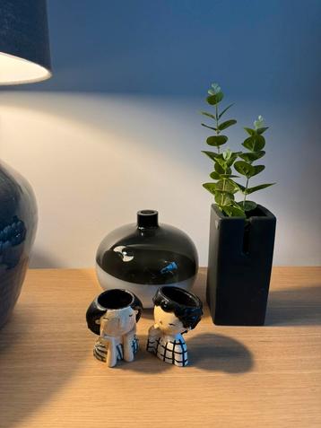 Zwart witte decoratie set, àlles inclusief beschikbaar voor biedingen