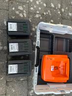 Stihl batterijen en lader, Tuin en Terras, Takkenscharen, Ophalen