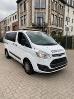 FORD TRANSIT CUSTOM 2.2 TDCI AMBULANC 2017 438000KM AC 125PK, Auto's, Voorwielaandrijving, Stof, Wit, Particulier