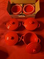 Stoofpotjes vuurvast 6stuks nog nieuw, Huis en Inrichting, Keuken | Potten en Pannen, Ophalen of Verzenden