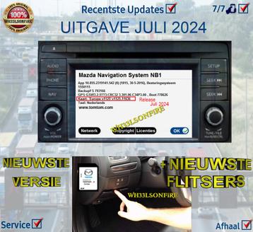  Mazda TomTom NB1 recentste versie 2024 beschikbaar voor biedingen