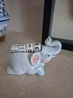 Vintage olifantje eeuwige kalender, Antiek en Kunst, Ophalen