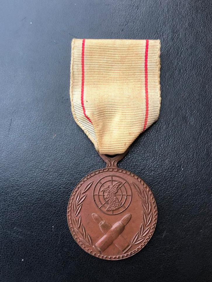 Korea coree medaille, Verzamelen, Militaria | Algemeen, Ophalen of Verzenden