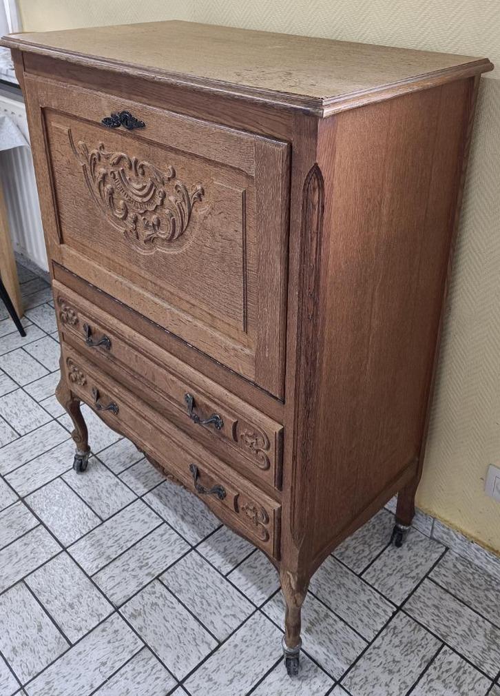 Queen Ann barkastje op wieltjes, Huis en Inrichting, Kasten | Overige, Gebruikt, Ophalen