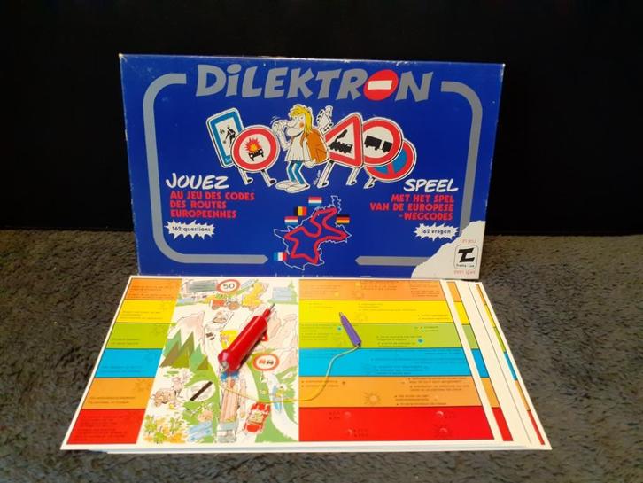 STOPZETTING VERZAMELING Dilektron, Hobby en Vrije tijd, Gezelschapsspellen | Bordspellen, Gebruikt, Ophalen of Verzenden