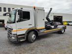 Mercedes-Benz Atego 1218 Containersystem / Hooklift Hyvalift, Auto's, Vrachtwagens, Euro 5, Achterwielaandrijving, 180 pk, Wit