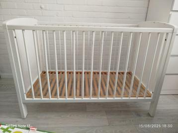 Lit bébé Ikea Smagora + 2 draps housse, Enlèvement, Utilisé, Lit