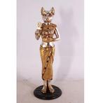 Statue de chat égyptien debout — Chat d'Égypte Hauteur 92 cm, Enlèvement, Neuf