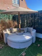 Tuinmeubel, 2 zitplaatsen, Kunststof, Gebruikt, Ophalen of Verzenden