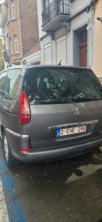 Peugeot 807 2l hdi 2008 170000km, Auto's, Peugeot, Zwart, Te koop, Parkeersensor, Handgeschakeld