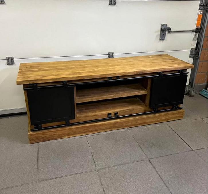 Tv-meubel kast hout, Huis en Inrichting, Kasten |Televisiemeubels, Zo goed als nieuw, Minder dan 100 cm, 100 tot 150 cm, 25 tot 50 cm