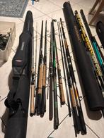 Professionele visuitrusting:Shimano/Penn/Daiwa:volledige set, Watersport en Boten, Hengelsport | Algemeen, Ophalen, Zo goed als nieuw