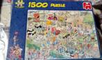 Puzzel Jan van haasteren, Ophalen, 500 t/m 1500 stukjes, Zo goed als nieuw, Legpuzzel