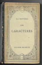Livre de collection : "Les Caractères" de La Bruyère Ed 1890, Utilisé, Enlèvement ou Envoi