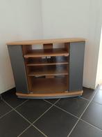 Tv-meubel op de hoek, Ophalen, Glas, 50 tot 100 cm, Zo goed als nieuw