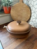 Le Creuset 29 'La Mama' Enzo Mari, Huis en Inrichting, Ophalen, Gebruikt, Overige materialen, Kookpan of Snelkookpan