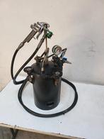 Drukvat epdm met lijmpistool, Gebruikt, 6 tot 10 bar, Ophalen of Verzenden, Minder dan 200 liter/min