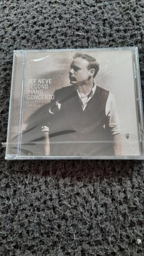 JEF NEVE Second piano concerto (cd, nieuw), Cd's en Dvd's, Cd's | Jazz en Blues, Nieuw in verpakking, Jazz, 1980 tot heden, Ophalen of Verzenden