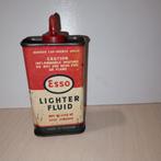 Vintage Esso Lighter Fluid – metalen blikje (jaren 50–60), Verzamelen, Ophalen