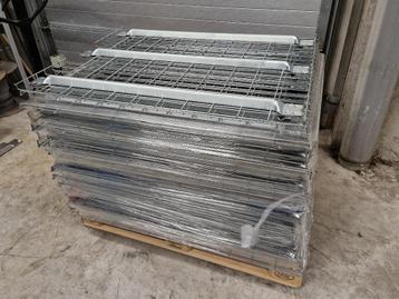 Rooster palletstellingen, draadnetrooster STOW, Ophalen