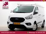 Ford Transit Custom 320 2.0 TDCI 130pk L2H1 Trend 2x Schuifd, Auto's, Bestelwagens en Lichte vracht, Parkeersensor, Wit, 202 g/km
