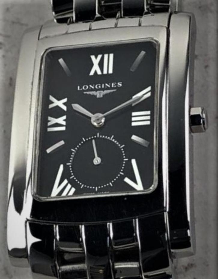 LONGINES HEREN HORLOGE DOLCE VITA, Handtassen en Accessoires, Horloges | Heren, Zo goed als nieuw, Polshorloge, Staal, Staal, Ophalen