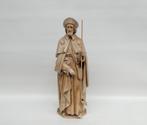 "Sint Rochus" antiek houten beeld, hoogte 65cm, Ophalen
