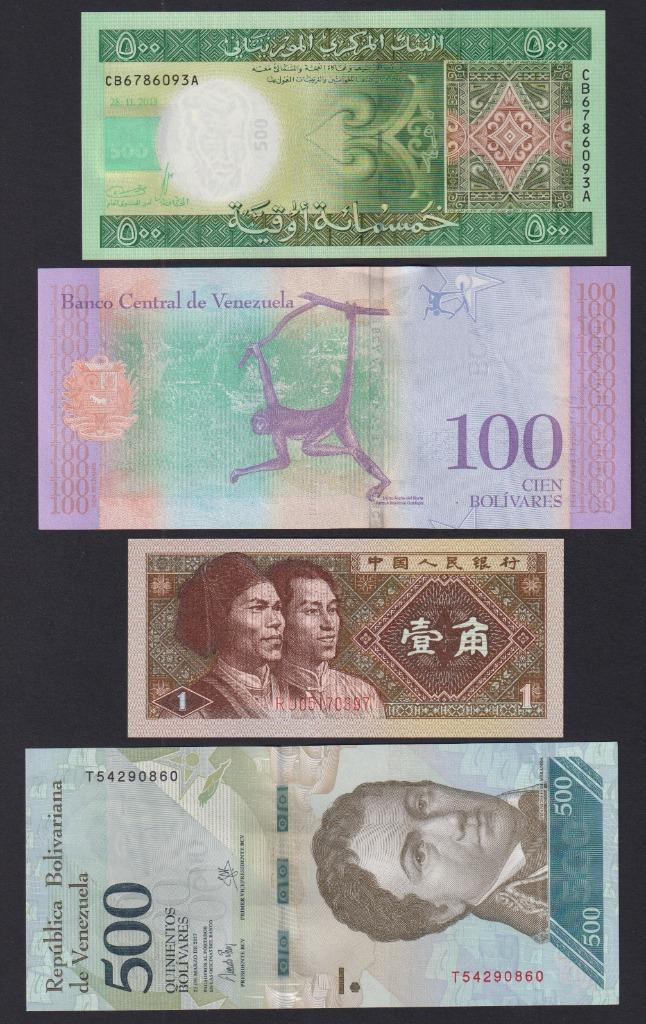 8 bankbiljetten UNC/FDC, Postzegels en Munten, Munten en Bankbiljetten | Verzamelingen, Bankbiljetten, Ophalen of Verzenden