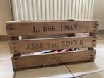 Oude houten krat L. Roggeman Asse (zeer goede staat), Enlèvement