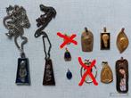 Pendentifs médailles religieuses Marie 50 cents, 1 ou 2 euro, Antiquités & Art, Enlèvement ou Envoi