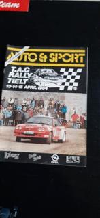 Programma  T A.C Rally Tielt 1984, Ophalen of Verzenden, Zo goed als nieuw